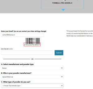 Selecteaza formula de lapte praf