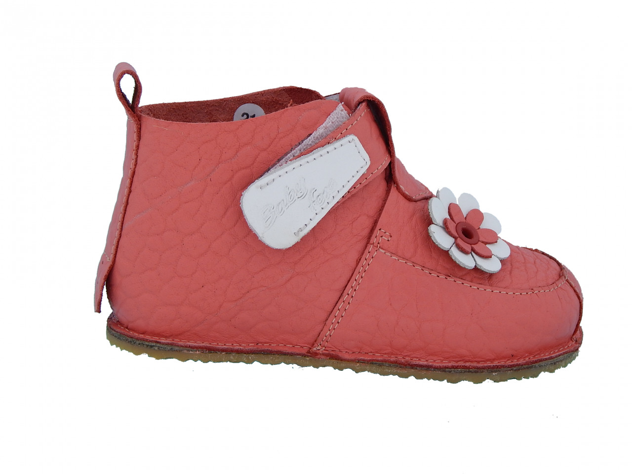 Ghetute Barefoot Baby fox (Marime: 21, Culoare: bleumarin, Decor: Ursulet) BFOX232001_marine_21