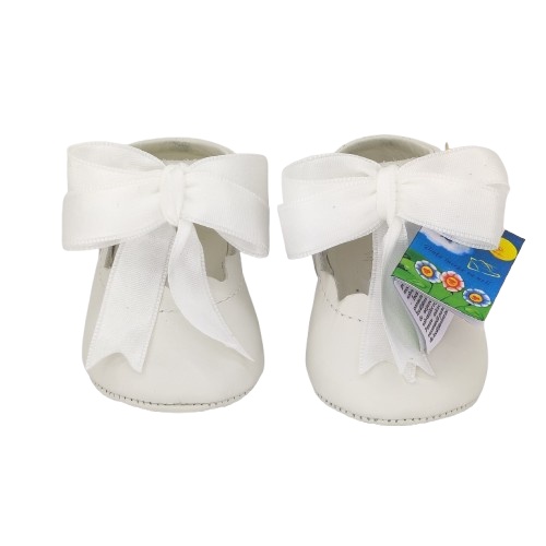 Balerini botez Lore by Baby fox (Culoare: alb, Marime: 15, Decor: Funda) BFOX122401_alb_15