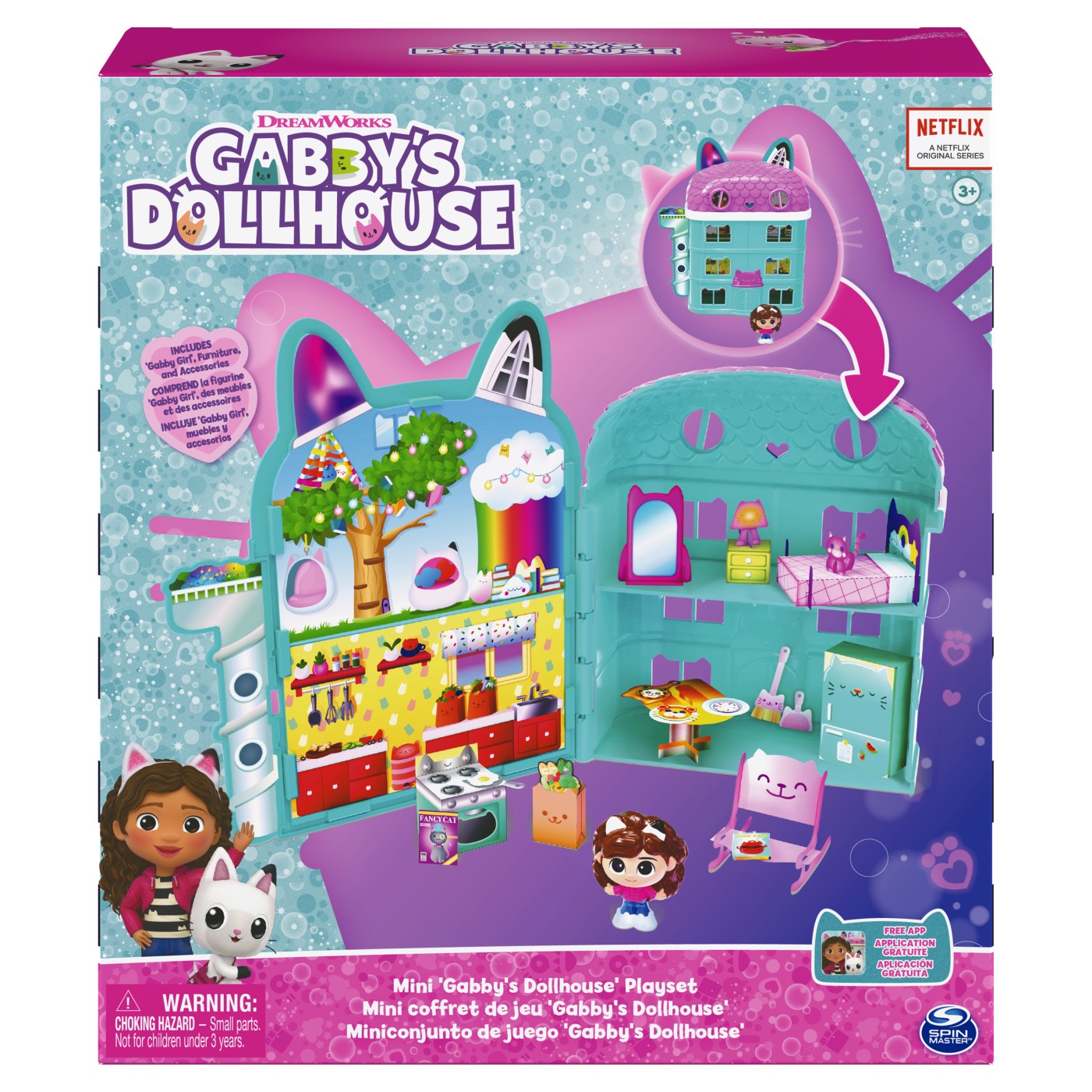 Gabbys Dollhouse Set Mini Casa de Papusi a lui Gabby Viv6065502 Cod ...