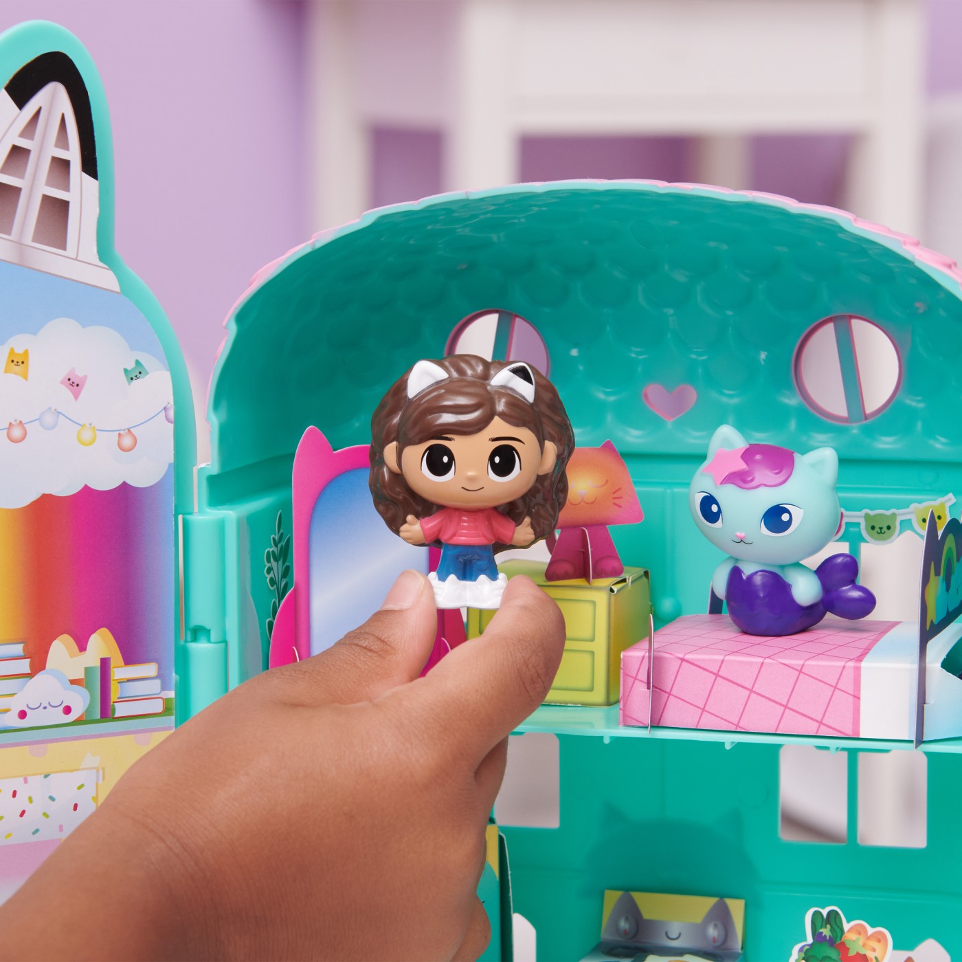 Gabbys Dollhouse Set Mini Casa de Papusi a lui Gabby Viv6065502 Cod ...