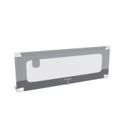 Bariera protectie pat copii culisanta, cu inaltime reglabila cover 140 cm gri lvtk5903796014501