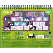 Carte de colorat & abtibilduri cu numere - stitch