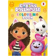 Cartea mea de colorat - gabby's dollhouse