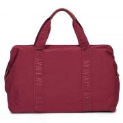Geanta de infasat Childhome Mommy Bag Signature Urban Burgundy ERFCH-CWMBBSUBU