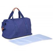 Geanta de infasat Childhome Mommy Bag Signature Urban Navy ERFCH-CWMBBSUNA