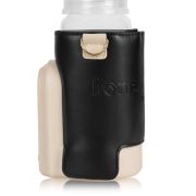 Incalzitor biberoane, Lionelo, ThermUp Go Evo, Portabil, Cu 5 niveluri de incalzire, Cu buton Safety Control, Mentinere caldura pana la 9h, Incarcare USB, Negru/Auriu BYNLOC-THERMUP_GO_EVO_BLACK_GOLD