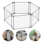 Tarc de joaca bebelusi hexagonal, pliabil si ajustabil cozy 70, configurabil, poate fi acordat pe perete recomandat 0-36 luni, certificat en 12227:2010 lvtk5903796015935