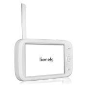 Video monitor, Lionelo, Babyline 9.1, Conexiune prin aplicatia Lionelo Smart, Pana la 8h de functionare, Comunicare bidirectionala, Cu senzor de miscare si sunete Alb BYNLOC-BABYLINE_9.1