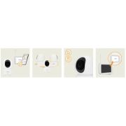 Video monitor, Lionelo, Babyline 9.1, Conexiune prin aplicatia Lionelo Smart, Pana la 8h de functionare, Comunicare bidirectionala, Cu senzor de miscare si sunete Alb BYNLOC-BABYLINE_9.1