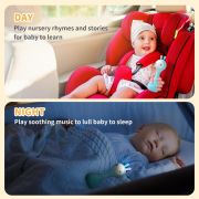 Alilo Smarty Bunny - Iepuras interactiv pentru bebelusi, albastru, RO/EN BKFR1/Blue