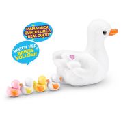 Pets Alive - Jucarie de plus interactiva, Mama Rata si bobocii sai BKF9548