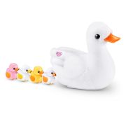 Pets Alive - Jucarie de plus interactiva, Mama Rata si bobocii sai BKF9548