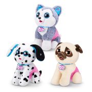 Pets Alive - Jucarie de plus interactiva catelus cu accesorii surpriza, Pooping Puppies BKF9542
