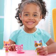 SuperKitties - Set de joaca cu 2 figurine si accesorii, diverse modele BKF67030