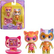 SuperKitties - Set de joaca cu 2 figurine si accesorii, diverse modele BKF67030