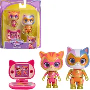 SuperKitties - Set de joaca cu 2 figurine si accesorii, diverse modele BKF67030