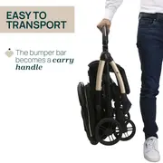 Carucior sport Chicco Goody XPlus Black ReLux (Negru), 0luni+ CHC8704056-8