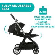 Carucior sport Chicco One4Ever, GreenGem (Verde), nastere-22Kg CHC79881-8_GREEN GEM