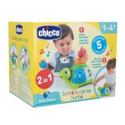Jucarie 2 in 1 Chicco broscuta testoasa sorteaza si surprinde, 1-4ani CHC10622-1