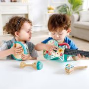Jucarie din lemn - Set de ukulele 4 in 1