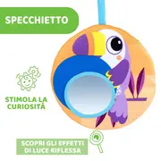 Jucarie pernuta Chicco pentru animalute Tummy time, 2-9luni CHC11351-1