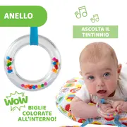 Jucarie pernuta Chicco pentru animalute Tummy time, 2-9luni CHC11351-1