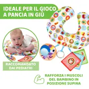 Jucarie pernuta Chicco pentru animalute Tummy time, 2-9luni CHC11351-1