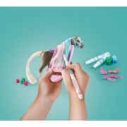 Playmobil - Cal cu par si creioane Crayola ARTPM71640