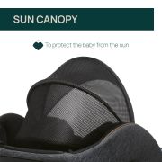 Scaun auto Chicco Bi-Seat i-Size Air cu baza Isofix, Graphite (gri), 40-150 cm (de la nastere pana la 12 ani) CHC87050-8_GRAPHITE