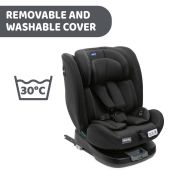 Scaun auto rotativ Chicco Unico EVO i-Size, IndiaInk (Albastru), de la nastere pana la 12 ani (40-150 cm) CHC87030-8_INDIA INK
