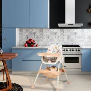 Scaun de masa 2 in 1 Juju Eat&Smile, Birds JUJJU1027-Birds