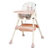 Scaun de masa 2 in 1 Juju Eat&Smile, Pink-Elephants JUJJU1027-Pink-Elephants