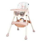 Scaun de masa 2 in 1 Juju Eat&Smile, Pink-Elephants JUJJU1027-Pink-Elephants