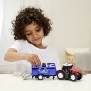 DICKIE MASSEY FERGUSON TRACTOR SI REMORCA CU SUNETE SI LUMINI VIV203734003