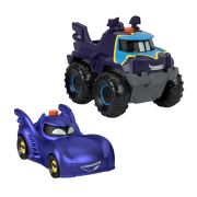 FISHER PRICE BATWHEELS SET 2 MASINUTE CU LUMINI SCARA 1:55 VIVMTHML25