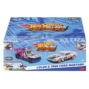 HOT WHEELS SET 2 MASINUTE METALICE PULL BACK LOLUX SI 1969 FORD MUSTANG 1:43 VIVMTHPR91_HWH57