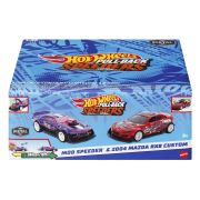 HOT WHEELS SET 2 MASINUTE METALICE PULL BACK MOD SPEEDER SI 2004 MAZDA RX8 CUSTOM 1:43 VIVMTHPR91_HWH53