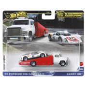 HOT WHEELS TRANSPORTATOR CARRY ON CU MASINUTA  PORSCHE CARRERA 906 SCARA 1:64 VIVMTFLF56_HRV47