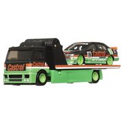 HOT WHEELS TRANSPORTATOR FLEET STREET CU MASINUTA HONDA ACCORD 96 SCARA 1:64 VIVMTFLF56_HRV46