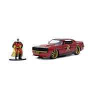 JADA BATMAN SET FIGURINA ROBIN SI MASINUTA METALICA CHEVROLET CAMARO 1967 SCARA 1:32 VIV253253011
