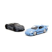 JADA FAST AND FURIOUS LEGACY SET 2 MASINUTE METALICE PORSCHE 911 GT3 RS SI MCLAREN 720S SCARA 1:32 VIV253202012