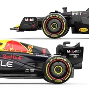 MASINUTA METALICA RED BULL F1 RB19 SCARA 1 LA 32 VIVRas64600