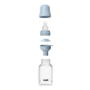 Bibs - set complet biberon anticolici, 150 ml, silicon, baby blue bbb50161231