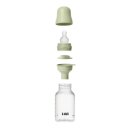Bibs - set complet biberon anticolici, 150 ml, silicon, sage bbb50161250