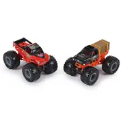 MONSTER JAM SET 2 MASINUTE METALICE LUMBERJACK SI AXE SCARA 1:64 VIV6064128_20144318