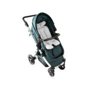 Saltea cu doua fete pentru carucior si scaun de masa BabyJem Gri JEMbj_5074