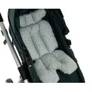 Saltea cu doua fete pentru carucior si scaun de masa BabyJem Verde JEMbj_5075