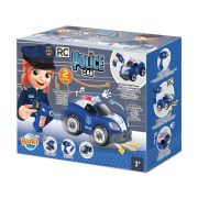 Set constructie masina politie cu radiocomanda bk9023