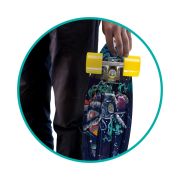 Skateboard copii, Qkids, Galaxy - Spaceman KRTDESK00003